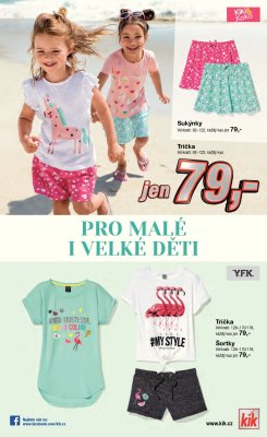 akční leták Kik textil 20.6.2018-15.7.2018