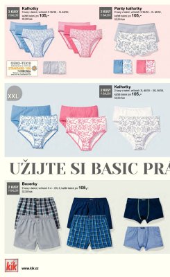 akční leták Kik textil 20.6.2018-15.7.2018