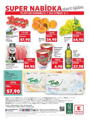 akční leták Kaufland 28.6.2018-4.7.2018