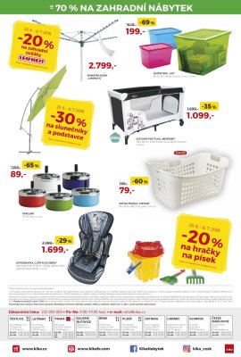 akční leták Kika nábytek 25.6.2018-8.7.2018