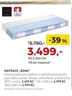 Matrace BONA