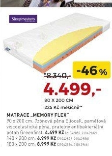 Matrace MEMORY FLEX