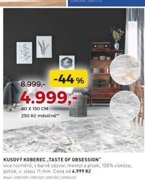 Koberec TASTE OF OBSESSION