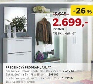 Botník ANJA