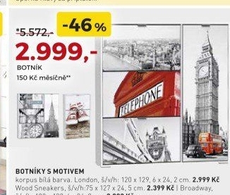 Botník LONDON