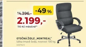 Otočná židle MONTREAL