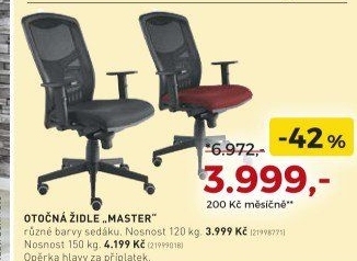 Otočná židle MASTER