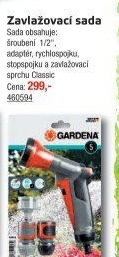 Zavlažovací set Gardena