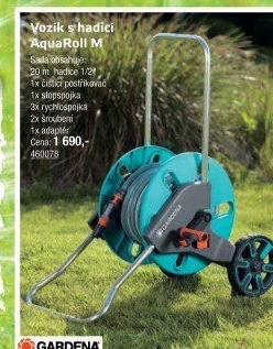 Vozík na zahradní hadici Gardena