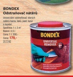 Odstraňovač nátěru Bondex