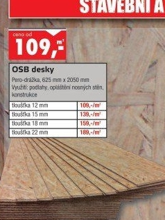 Deska OSB/3