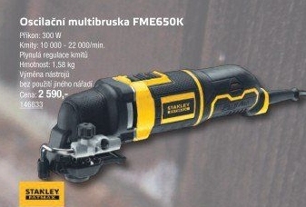 Multifunkční stroj Stanley FatMax FME650K