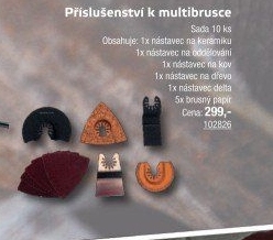 Příslušenství k multibrusce