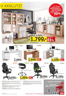 akční leták XXXLutz 25.6.2018-8.7.2018