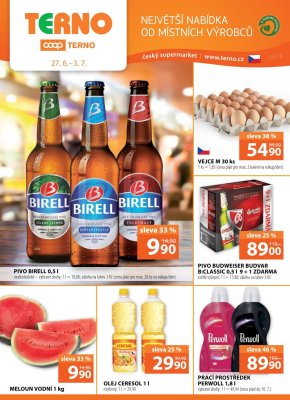 akční leták COOP 27.6.2018-3.7.2018