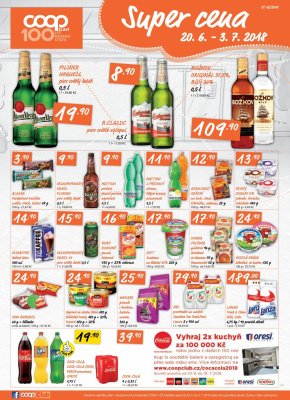 akční leták COOP 27.6.2018-3.7.2018