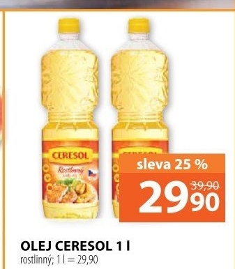 Olej rostlinný Ceresol