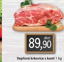 Vepřová krkovice s kostí