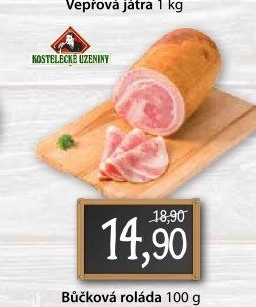 Bůčková roláda Kostelecké uzeniny