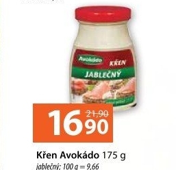 Křen ochucený Avokádo