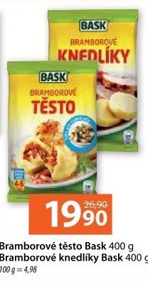 Těsto bramborové v prášku Bask