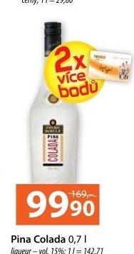 Nápoj míchaný Piňa Colada Fruko