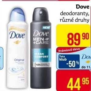 Deodoranty Dove