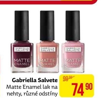 Lak na nehty Matte Enamel Gabriella Salvete