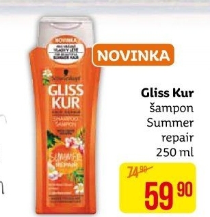 Šampon Gliss Kur Schwarzkopf