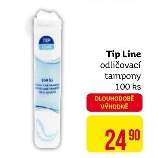 Odličovací tampony Tip Line