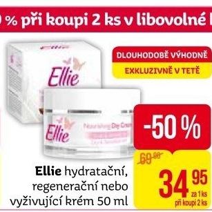 Krém pleťový hydratační Ellie Helios Herb