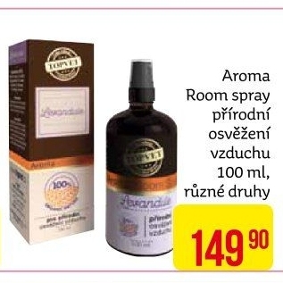 Osvěžovač vzduchu přírodní Aroma Room Topvet