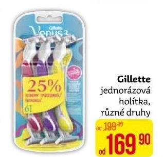 Jednorázová holítka Gillette