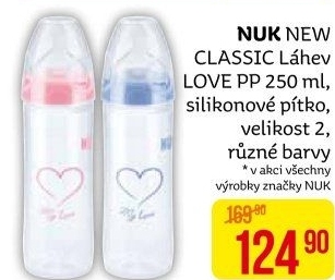 Láhev kojenecká NUK