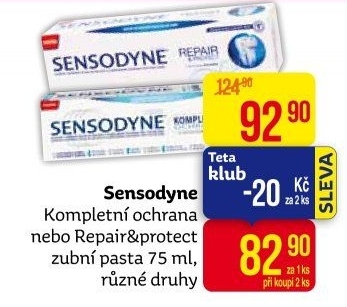 Pasta na zuby Kompletní ochrana Sensodyne