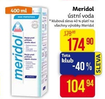 Ústní voda Meridol