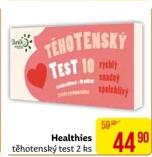 Těhotenský test Healthies