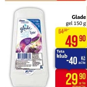 Osvěžovač vzduchu gel Glade by Brise
