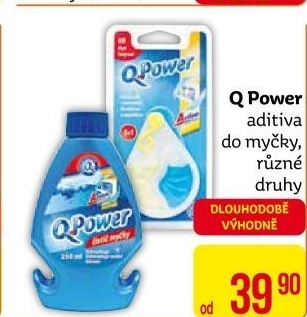 Prostředky do myčky Q-Power