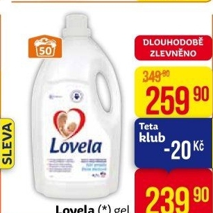 Prací gel Lovela