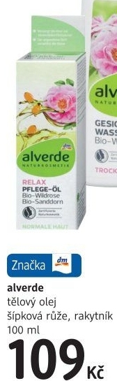 Olej tělový Alverde