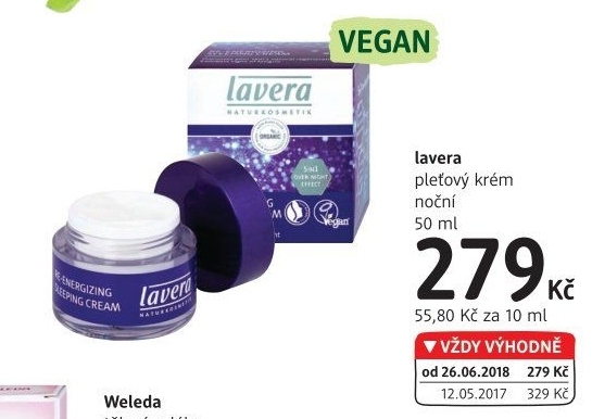 Pleťový krém Lavera