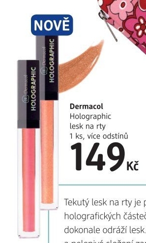 Lesk na rty Holographic Dermacol