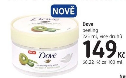 Tělový peeling Dove