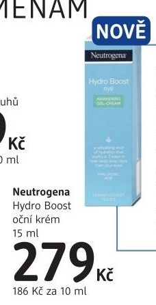 Oční krém Hydro Boost Neutrogena