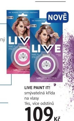 Barva na vlasy Paint It Live Schwarzkopf