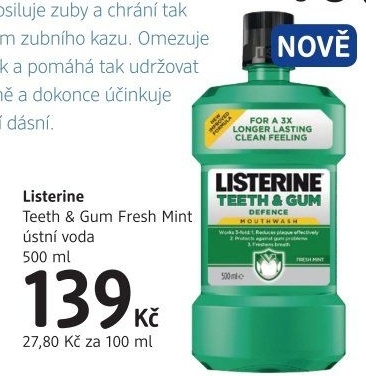 Ústní voda Listerine