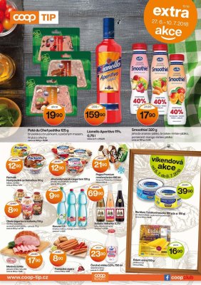 akční leták COOP 27.6.2018-10.7.2018