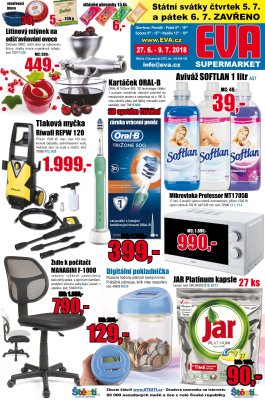 akční leták EVA.cz 27.6.2018-9.7.2018
