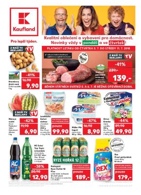 akční leták Kaufland 5.7.2018-11.7.2018